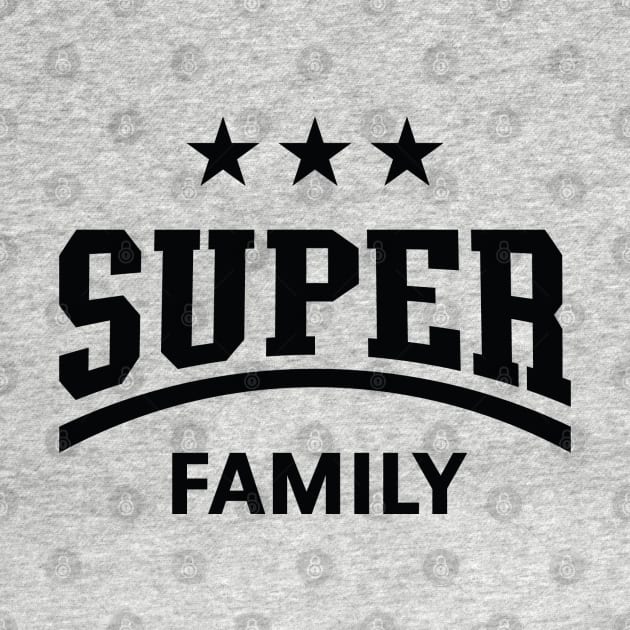 Super Family (Black) by MrFaulbaum